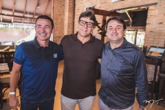 Regis Rato, Sasha Ribeiro e Benigno Junior