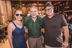 Sandra Carvalho, Paulo Facó e Sasha Ribeiro