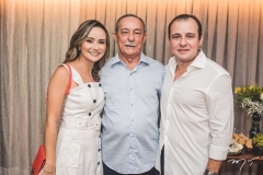 Celina, Silvio e Bruno Frota