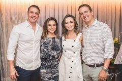 Fabricio e Viviane Martins, Celina Frota e Bruno Tigre
