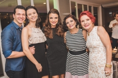 Joshua Vicentini, Rebeka, Silvana, Ana e Maria de Jesus Frota