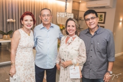 Maria de Jesus e Silvio Frota, Ilse Tigre e Marcelo Leitão