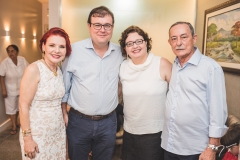 Maria de Jesus Frota, Fernando e Liliana Paz e Silvio Frota