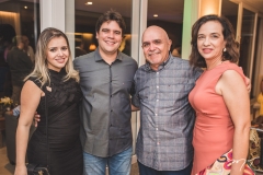 Rayssa Sconcia, Milton Sconcia, João Ponte e Claudia Ponte