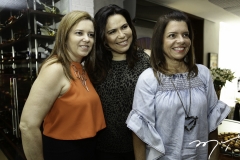 Inês Cavalcante, Andréa Rios e Silvinha Carneiro