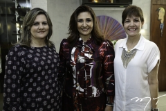 Najila Correia, Simone Jereissati e Susi Feitosa
