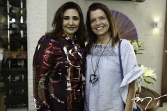 Simone Jereissati e Silvinha Carneiro