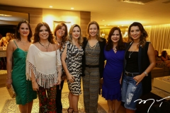 Adriana Miranda, Silvinha Carneiro, Nara Amaral, Suyane Dias Branco, Andréa Delfino, Martinha Assunção e Márcia Travessoni