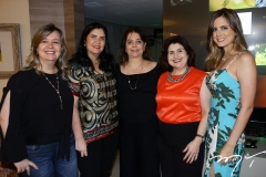 Aline Feitosa, Natasha Martins, Cláudia Gradvohl, Isabel Ciasca e Bia Gradvohl