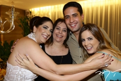 Elisa Oliveira, Cláudia Gradvohl, Vitor Oliveira e Bia Gradvohl