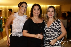 Elisa Oliveira, Cláudia Gradvohl e Suyane Dias Branco