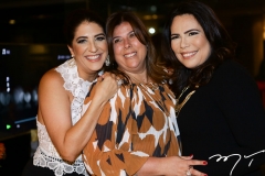 Elisa Oliveira, Nara Amaral e Andréa Rios