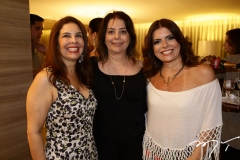 Gina Fiúza, Cláudia Gradivol e Silvinha Carneiro