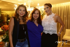 Márcia Travessoni, Martinha Assunção e Elisa Oliveira