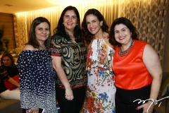 Nájla Corrêa, Natasha Martins, Ana Virgínia Martins e Isabel Ciasca
