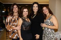 Nara Amaral, Roberta Ary, Andréa Rios e Gina Fiúza