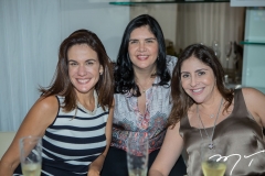 Ana Virgínia Martins, Natasha Martins e Cris Faria
