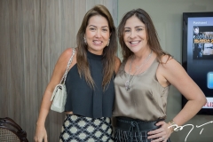 Ana Vládia Sales e Cris Faria
