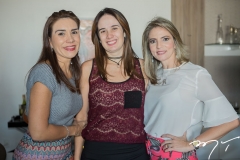 Ania Alcântara, Gisele Siqueira e Michele Aragão
