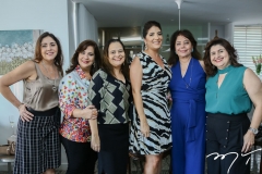 Cris Faria, Martinha Assunção, Amélia Brandão, Elisa Oliveira, Cláudia Gradvohl e Isabel Ciasca