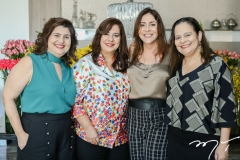 Isabel Ciasca, Martinha Assunção, Cris Faria e Amélia Brandão