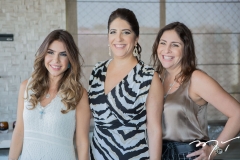 Rafaela Otoch, Elisa Oliveira e Cris Faria
