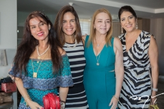 Zildinha Pessoa, Ana Virgínia Martins, Sandra Fujita e Elisa Oliveira