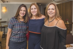 Ana Virgínia Martins, Cristiane Faria e Ailza Ventura