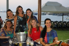Ana Flores, Ana Zélia Gadelha, Patrícia França, Adriana Queiroz, Tete Figueiredo e Fernanda Zeballos