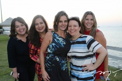 Érica Girão, Martinha Assunção, Patrícia França, Ana Zélia Gadelha e Tetê Figueiredo