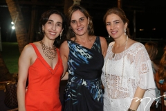 Giovana Mota, Patrícia França e Carmilce Marinho