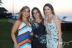 Letícia Macedo, Patrícia França e Adriana Arraiz