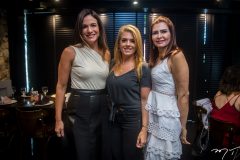 Ana Virginia Martins, Letícia Studart e Lorena Pouchain