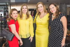 Sônia Praça, Danielle Pinheiro, Andréa Delfino e Rose Batista