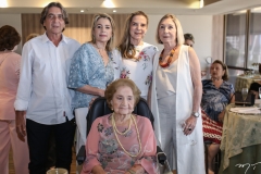 Carlos Ribeiro, Bel Machado, Annya e Suzana Ribeiro e Nadja Moreira