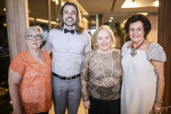 Rita Araújo, Thiago e Celma Machado e Constança Távora