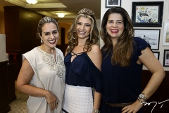 Ester Teixeira, Thamara Azevedo e Daniela Leitão