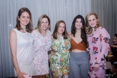 Carol Harter, Nanete Castelo Branco, Renata Parayhba, Themis Briand e Lia Louzada