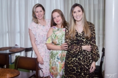 Renata Parayhba, Nanete Castelo Branco e Monique Sales