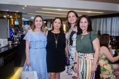 Sônia, Marilac Cavalcante, Anne Macedo e June Borges