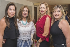 Ana Vládia Barreira, Jória Araripe, Márcia Peixoto e Léa Freitas