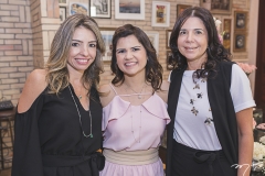 Danielle Peixoto, Ticiana Brígido e Maria Lúcia Negrão