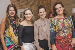 Marina Albuquerque, Érica Marcão, Niedja Bezerra e Ana Cecília Castro
