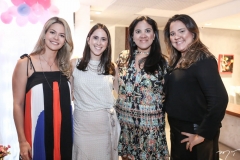 Carol Gurgel, Márcia Fiúza, Fernanda Cunha e Camila Rizzato
