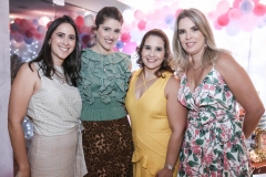 Márcia Fiúza, Rebeca Leal, Ticiana e Mariana Lobo