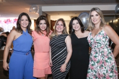 Mariane e Sabrine Gondim, Eugênia Mota, Luciana e Mariana Lobo