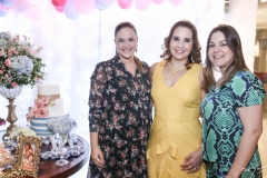 Roberta Machado, Ticiana Lobo e Carol Figueiredo