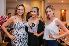 Talyzie Mihaliuc, Grazi Nogueira e Marta Freire