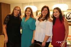 Ailza Ventura, Cristiane Figueiredo, Nara Amaral e Maria Lúcia Negrão