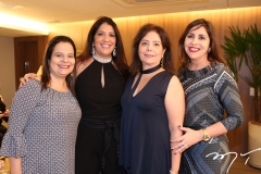 Amélia Brandão, Elisa Oliveira, Cláudia Gradvohl e Christiane Farias